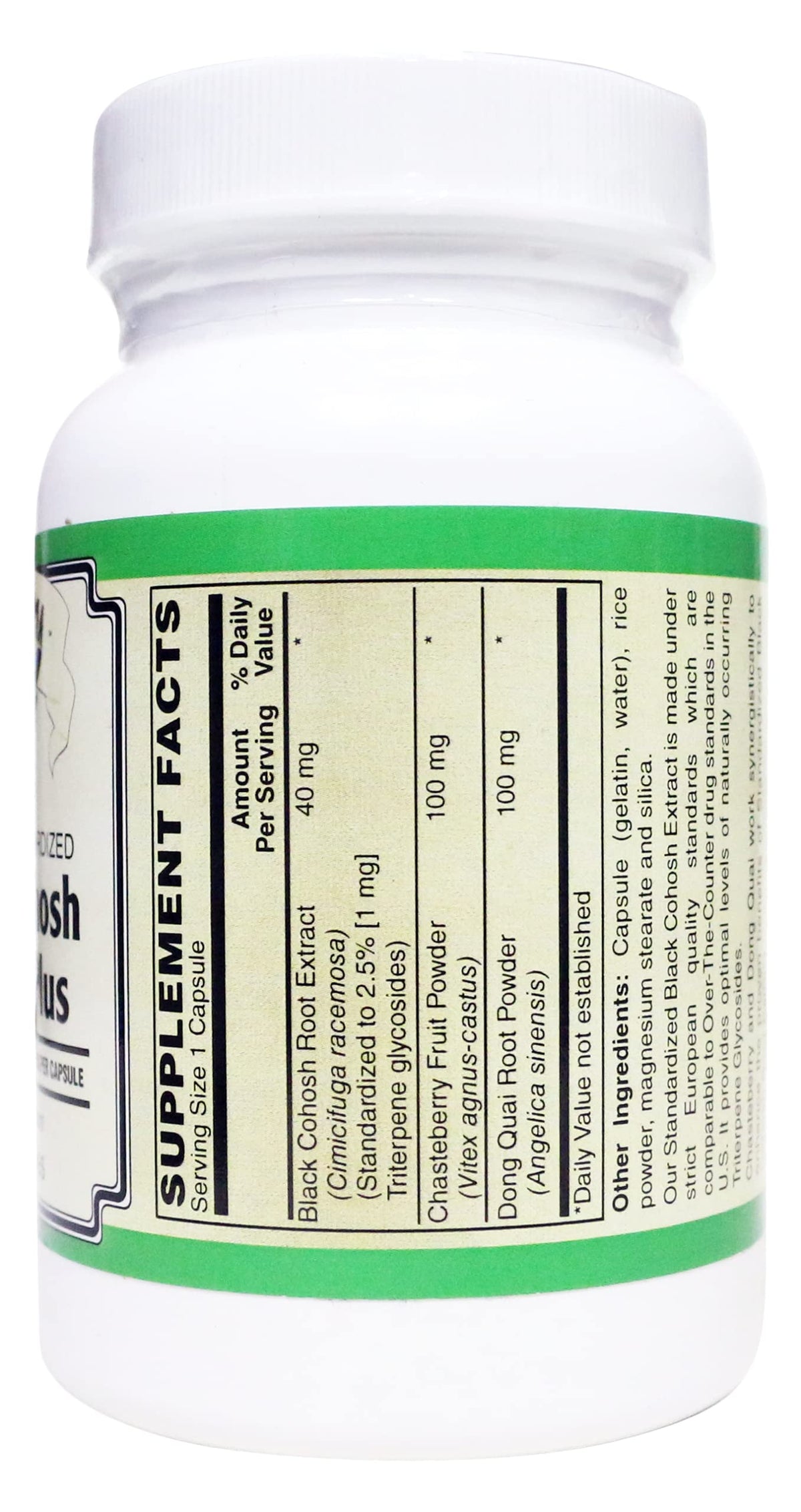 AlchePharma Black Cohosh Extract Plus Standardized - 120 Capsules - image 2