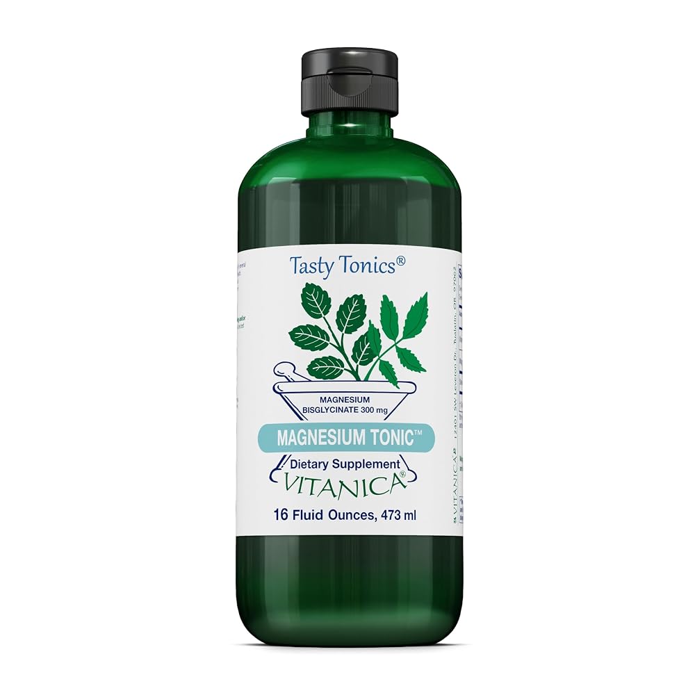 Vitanica Magnesium Tonic Bisglycinate Liquid - 16 fl oz
