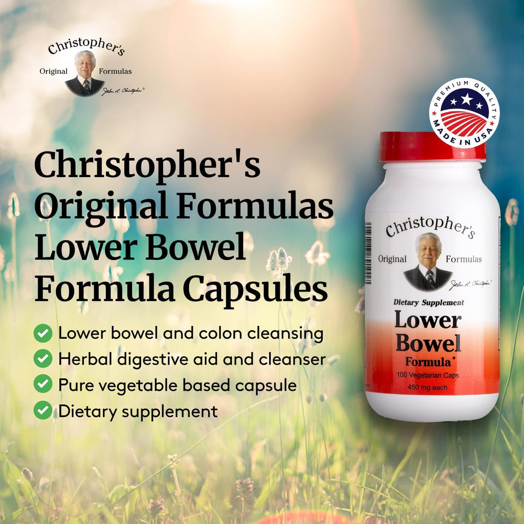 Christopher's Original Formulas Lower Bowel Cleanse Formula - 100 Capsules - image 4