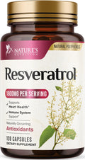 Nature's Nutrition Resveratrol Complex 1800 mg - 3x Strength
