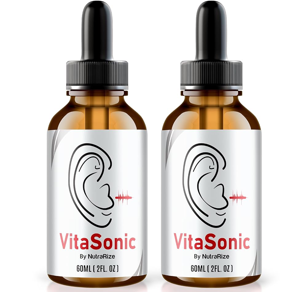 NutraRize Vita Sonic Drops Ear Health Liquid - 2 Pack