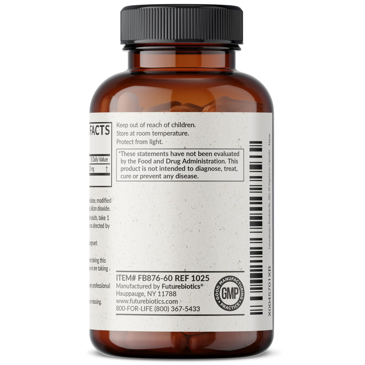 Futurebiotics Rhodiola Rosea 1000 MG Adaptogenic Herb Supports Brain