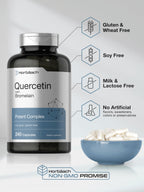 Horbäach Quercetin with Bromelain Supplement - 240 Capsules - image 5
