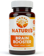 Natures Wellness Brain Booster Nootropic for Focus & Memory - 1 Capsules
