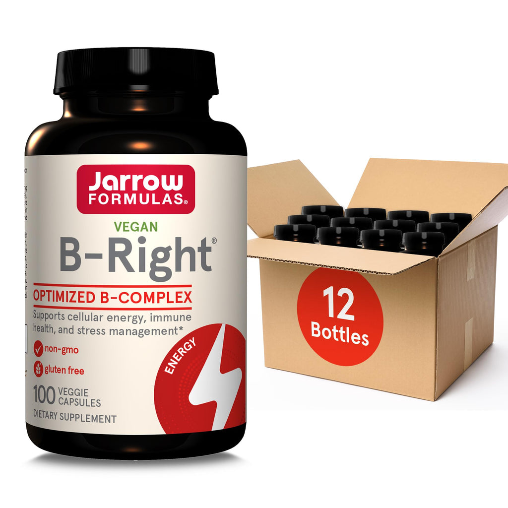Jarrow Formulas B-Right Vitamin B Complex - 1200 Vegetarian Capsules