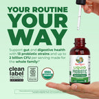 MARYRUTH'S Organic Liquid Probiotic for Adults & Kids - 2 Fl Oz - image 2