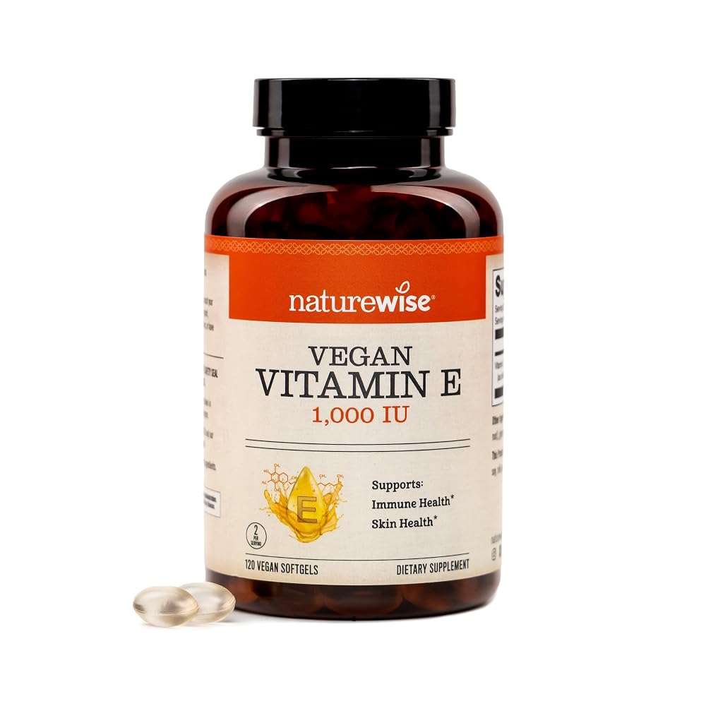 NatureWise Vitamin E 1000 IU Softgels - 120 Count