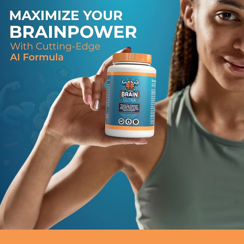 Strong Brain Ultra Nootropic for Cognitive Support & Focus - 90 Capsules - image 5