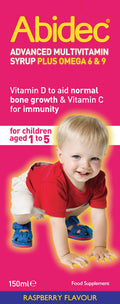 Abidec Kid Multivitamin Syrup for Bone Development - 150 ml