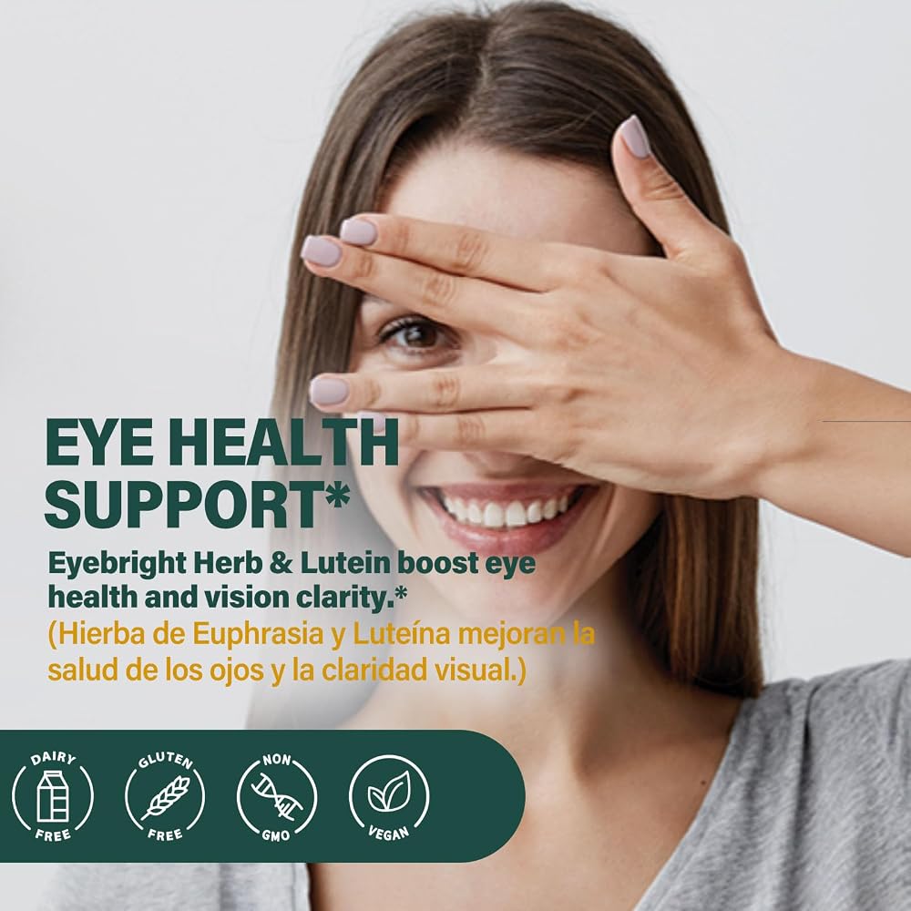 Fuenvegtal Eye Health Capsules with Eyebright Herb - 90 Count - image 2