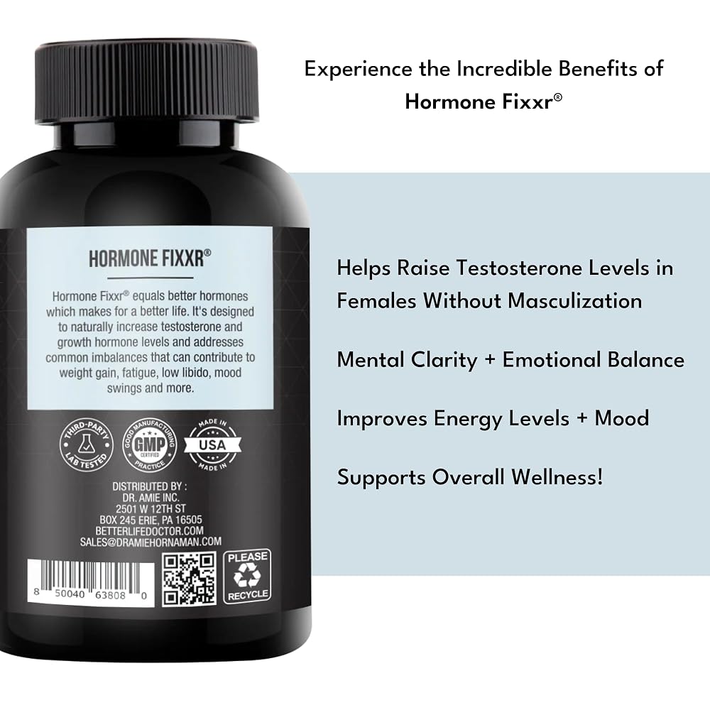 Fixxr Hormone Support by Dr. Amie Women's Formula - 90 Capsules - image 4