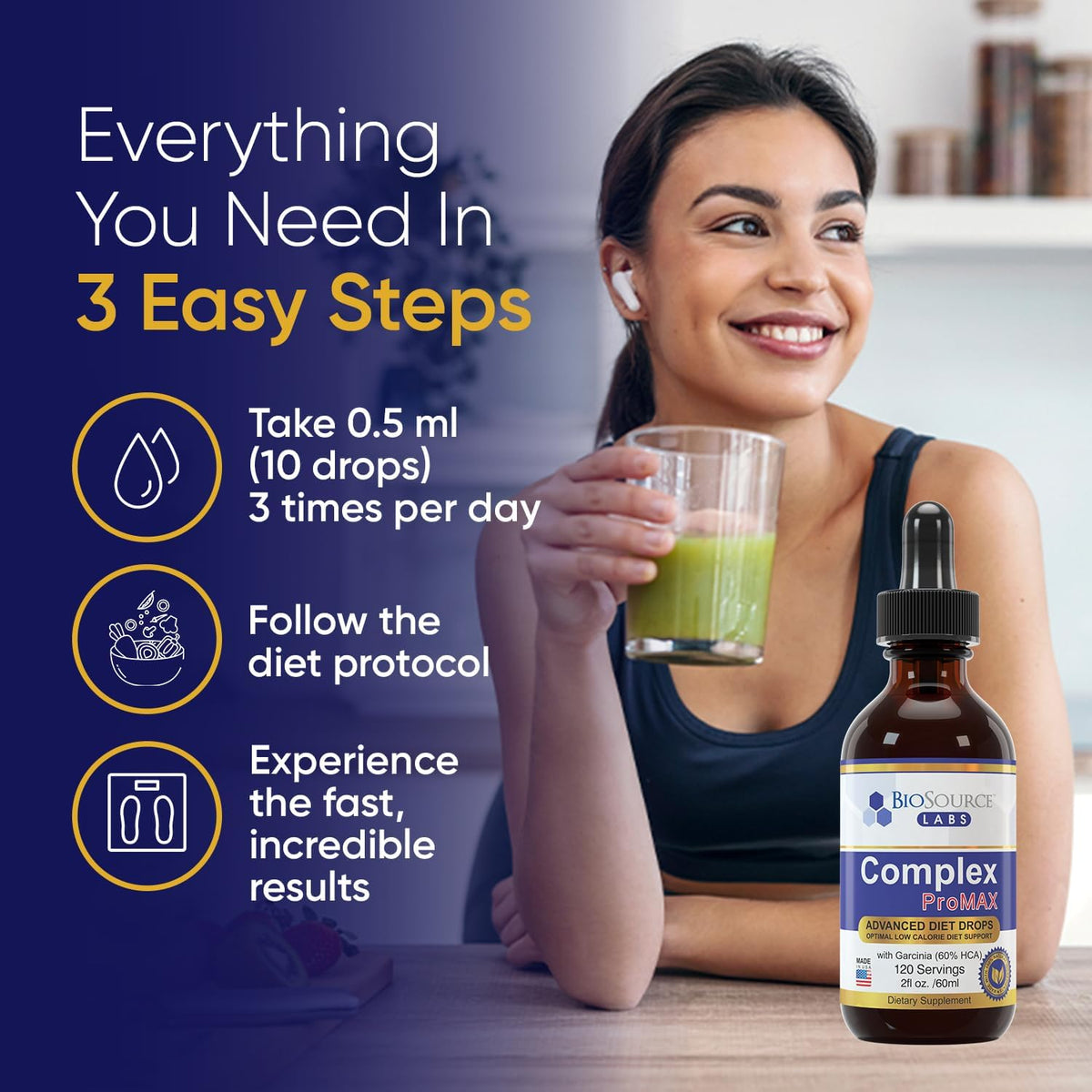 BioSource Labs Complex ProMAX Premium Diet Drops