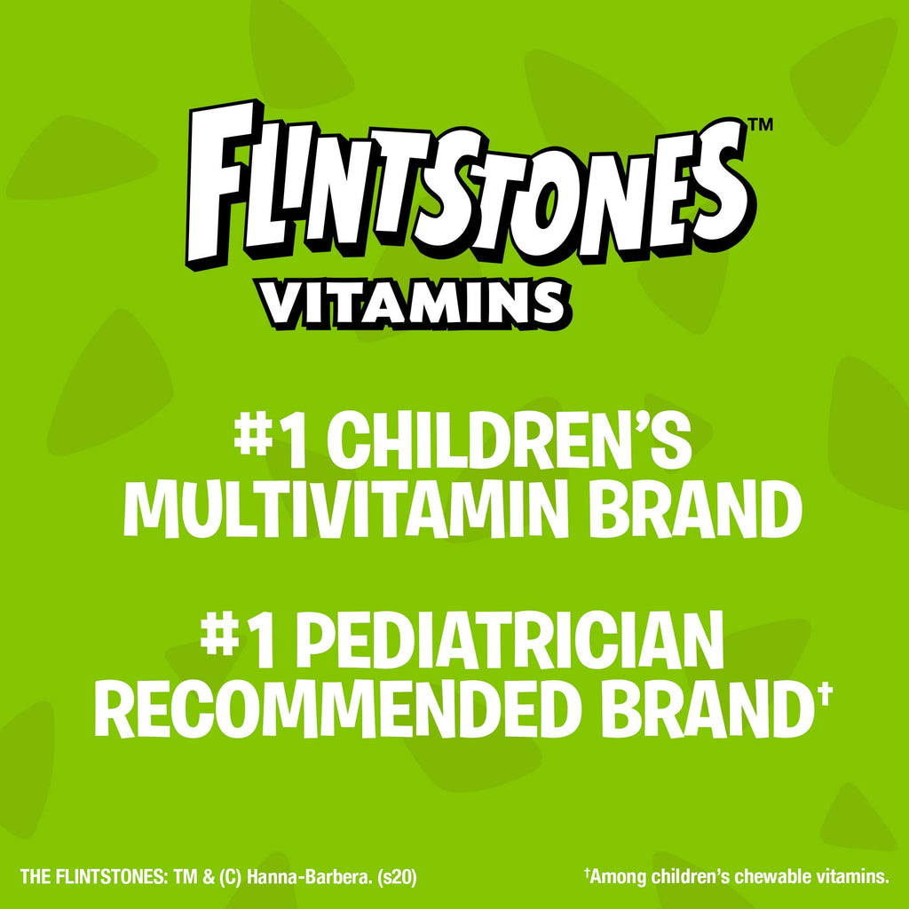 Flintstones Children's Multivitamin Plus Iron Chewable Tablets - 180 Count - image 4