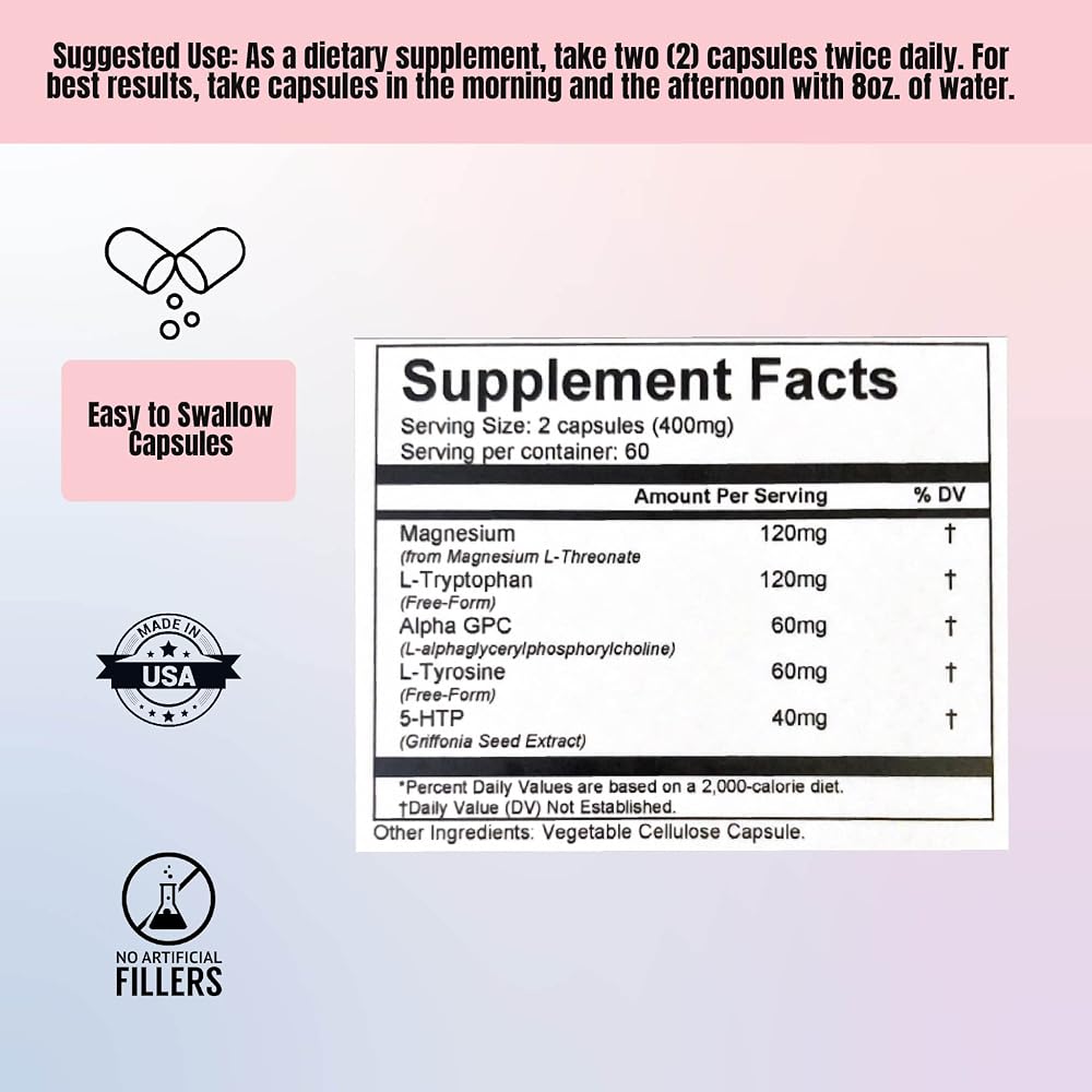 Herbs SRA Mental Support Supplement - 120 Vegetarian Capsules - image 4