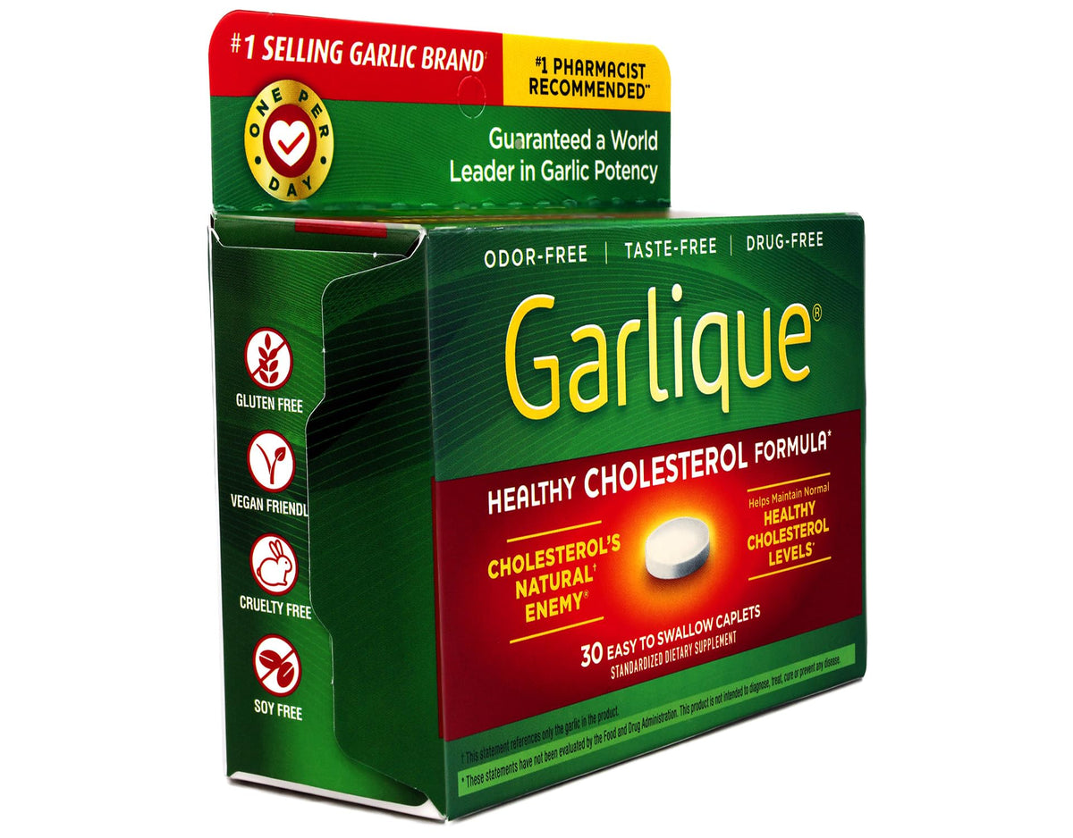 Garlique Cardiovascular Dietary Supplement - 30 Caplets - image 9