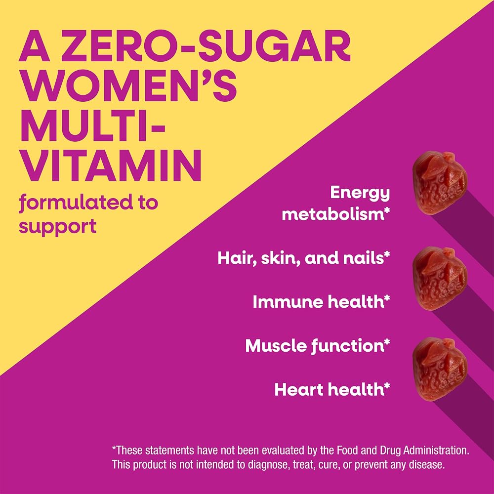 Nature's Way Alive! Zero Sugar Women's Gummy Multivitamin - 80 Gummies - image 3