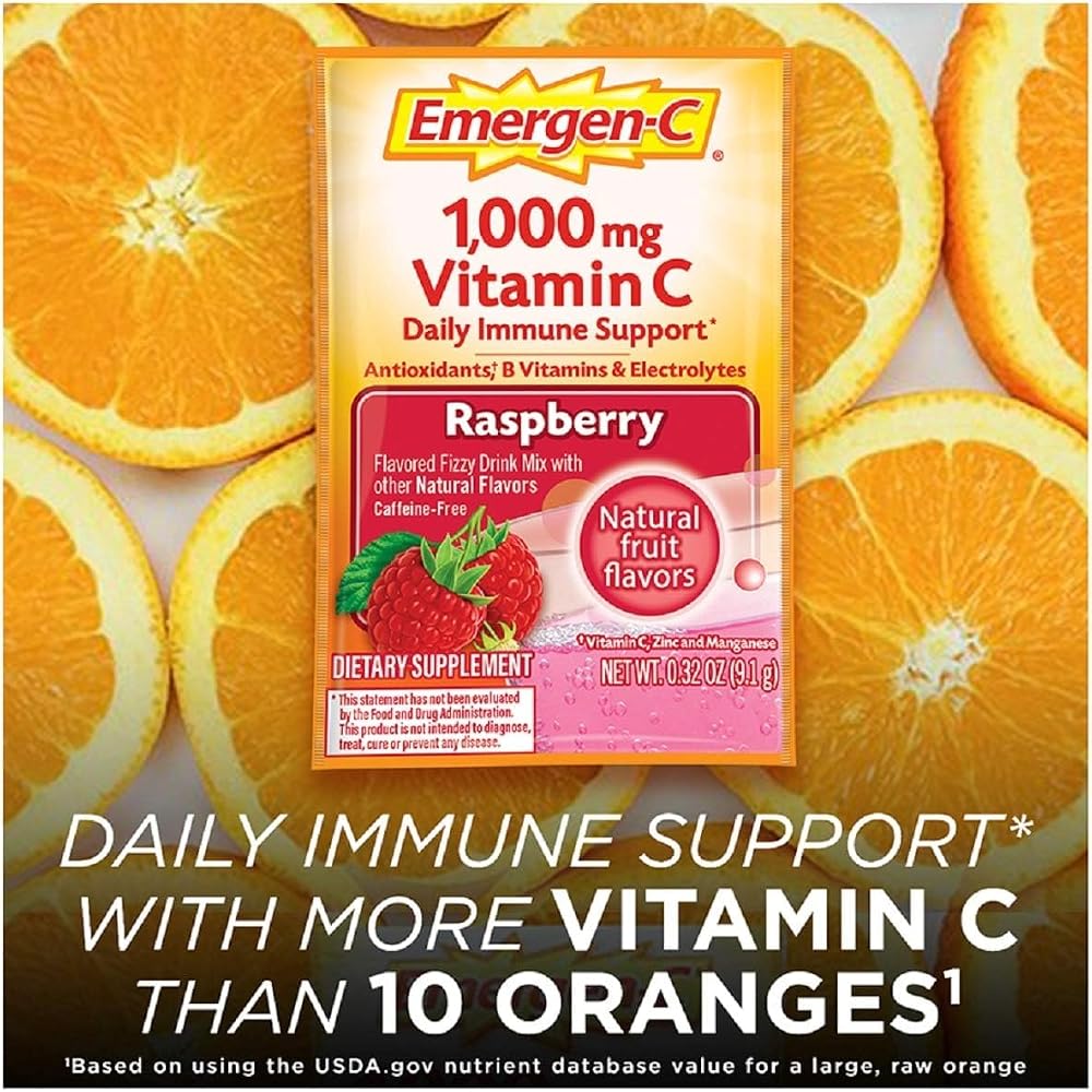 Emergen-C 1000mg Vitamin C Powder Immune Support - 30 Packets - image 3