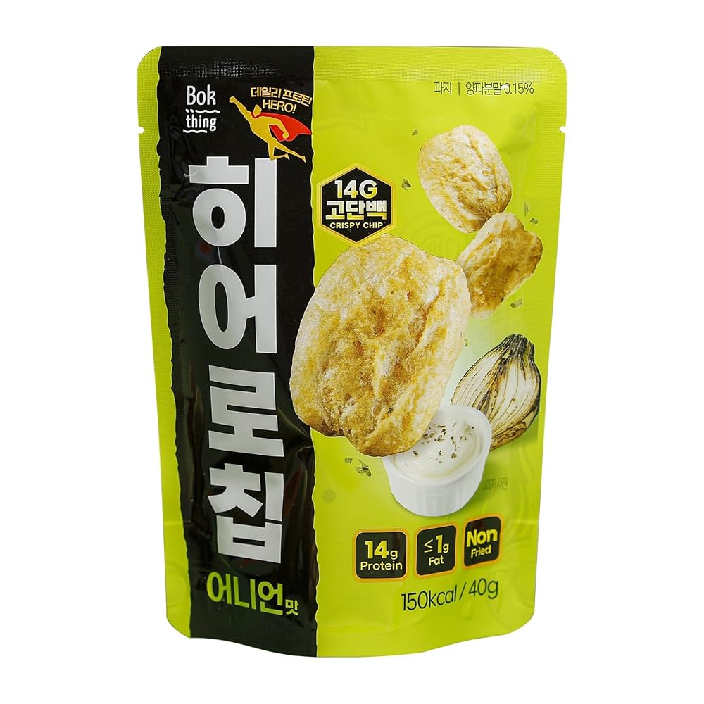 Bokthing HERO CHIP, High Protein Chips, Plant-Based Protein