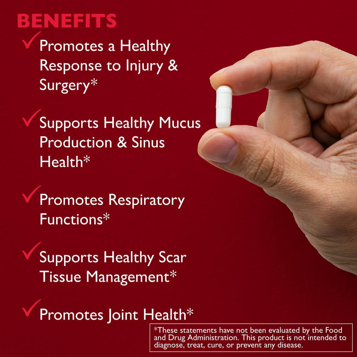 AST Enzymes Serrapeptase 80,000 SPU - 120 Vegetarian Capsules - image 4