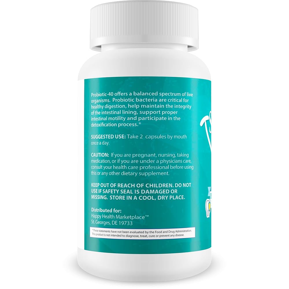 Happy Health Marketplace Smart Smile Pro Oral Probiotics - 60 Capsules - image 3