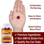 NEW AGE Vitamin D3 5000 IU Gummies Immune Support - 120 Gummies - image 5