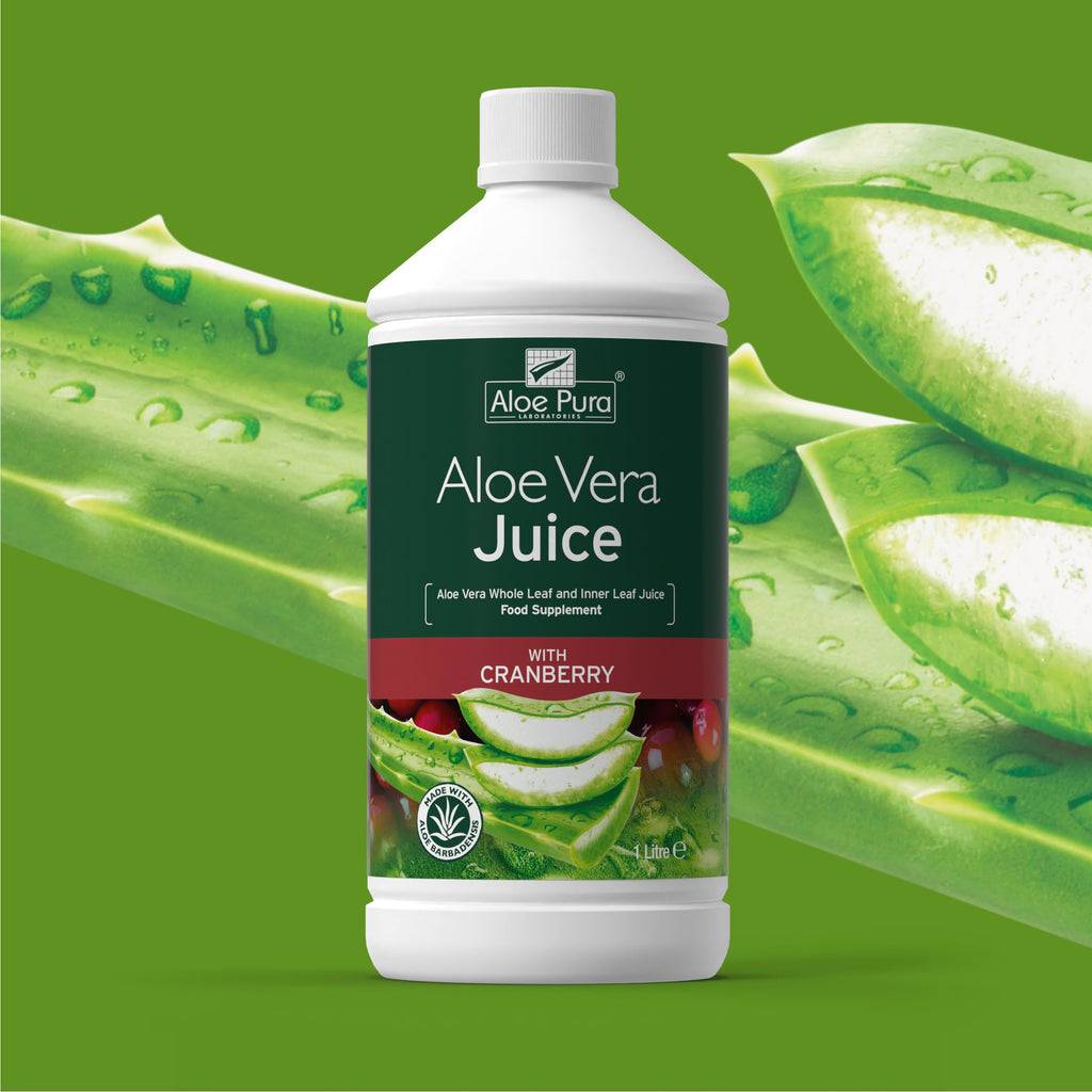 Aloe Pura Aloe Vera Juice Max Strength Cranberry - 1L - image 3