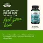 Swanson Propionyl L-Carnitine with Glycine - 60 Vegetarian Capsules - image 5