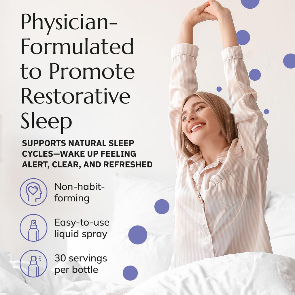Neurobiologix Night Night Liposomal Sleep Spray with Melatonin & GABA - 1 Fl Oz - image 3