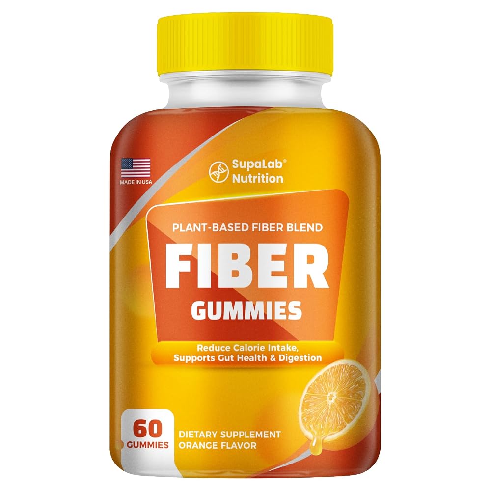 MEGNETA Fiber Gummies for Digestive Health - 60 Gummies