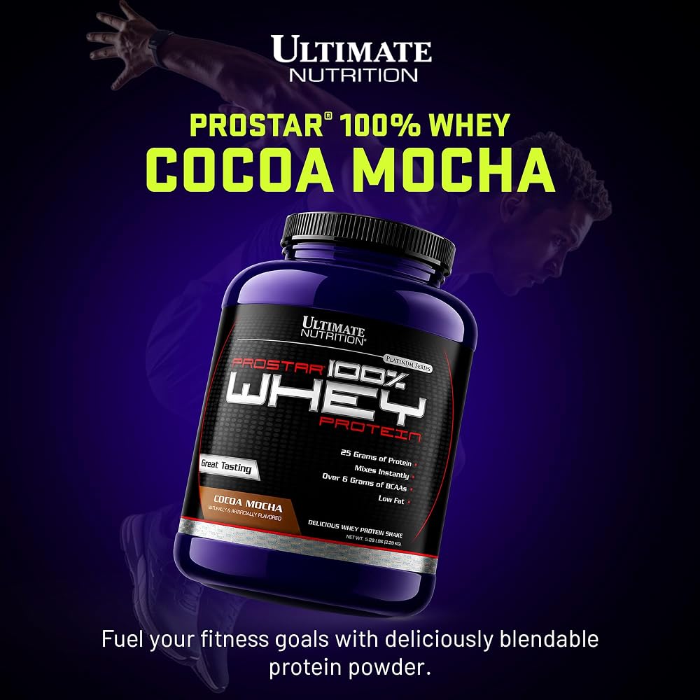 Ultimate Nutrition Prostar Whey Protein Isolate Powder for Muscle Gain