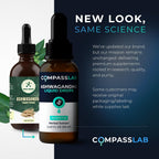 COMPASS LABORATORY Ashwagandha Liquid Drops Mood Support - 2 fl oz - image 8