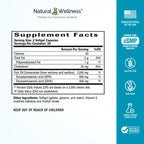 Natural Wellness Super Omega-3 Fish Oil 600mg EPA 400mg DHA - 60 Softgels - image 2