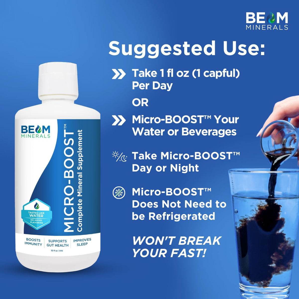 BEAM Minerals Micro-Boost Humic Mineral Blend