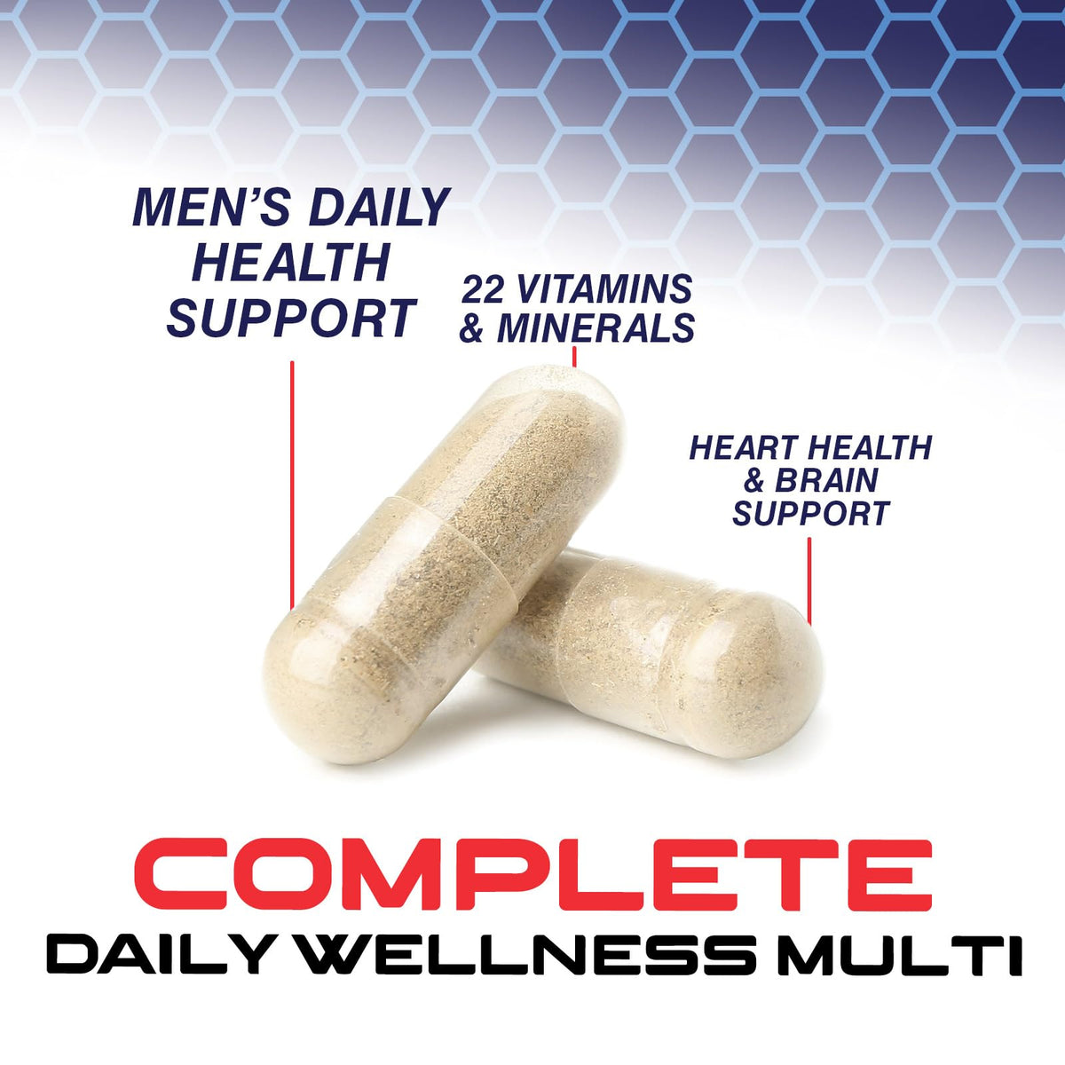 SILVERONYX Multivitamin for Men - 60 Capsules - image 3