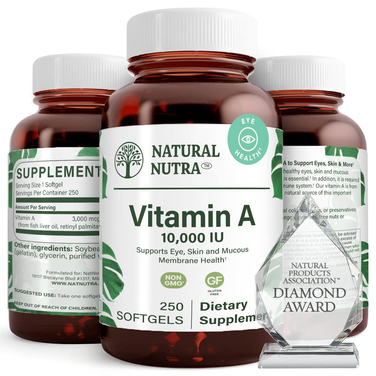 Natural Nutra Vitamin A 10,000 IU Parent