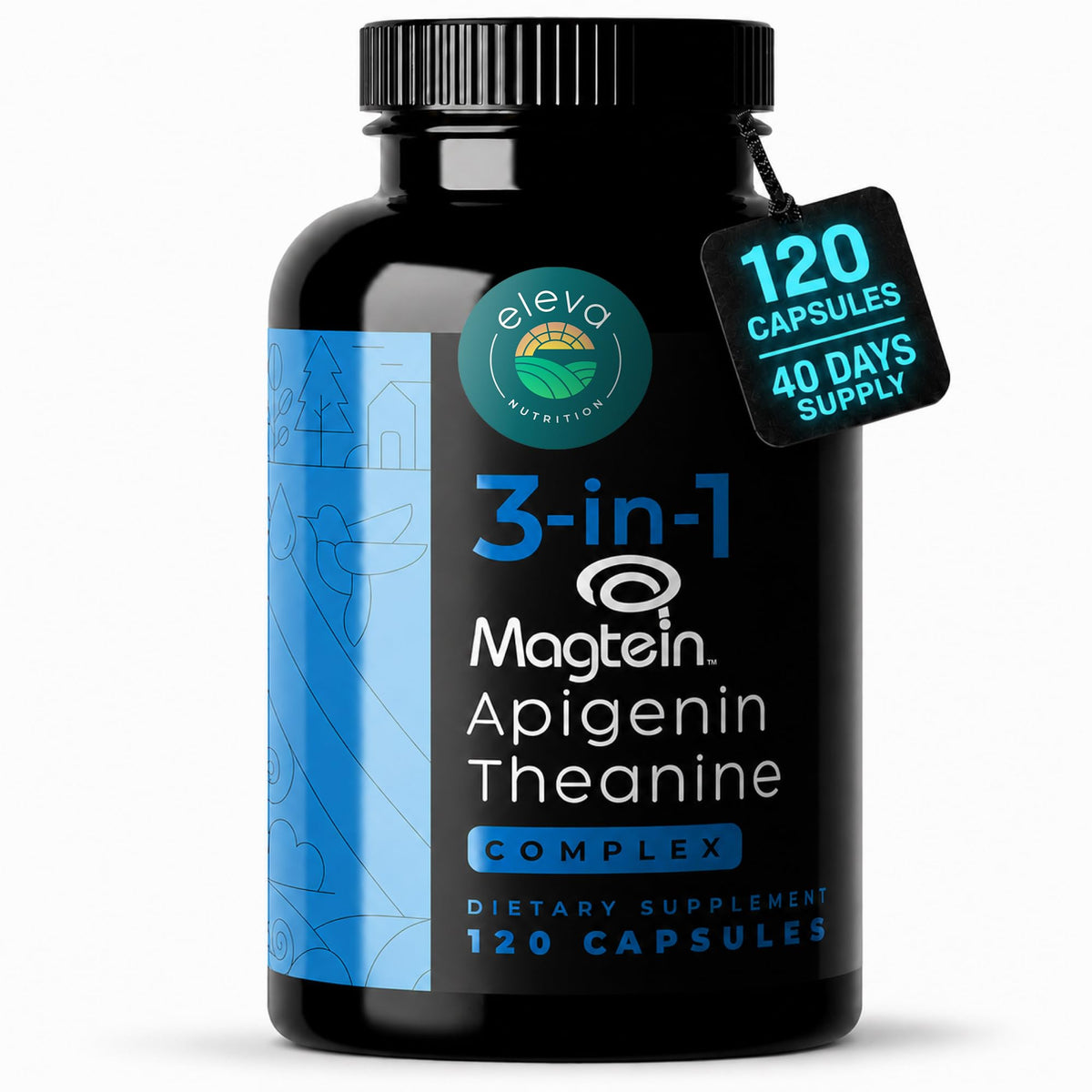 Eleva Nutrition Magnesium L-Threonate Sleep Complex - 120 Capsules