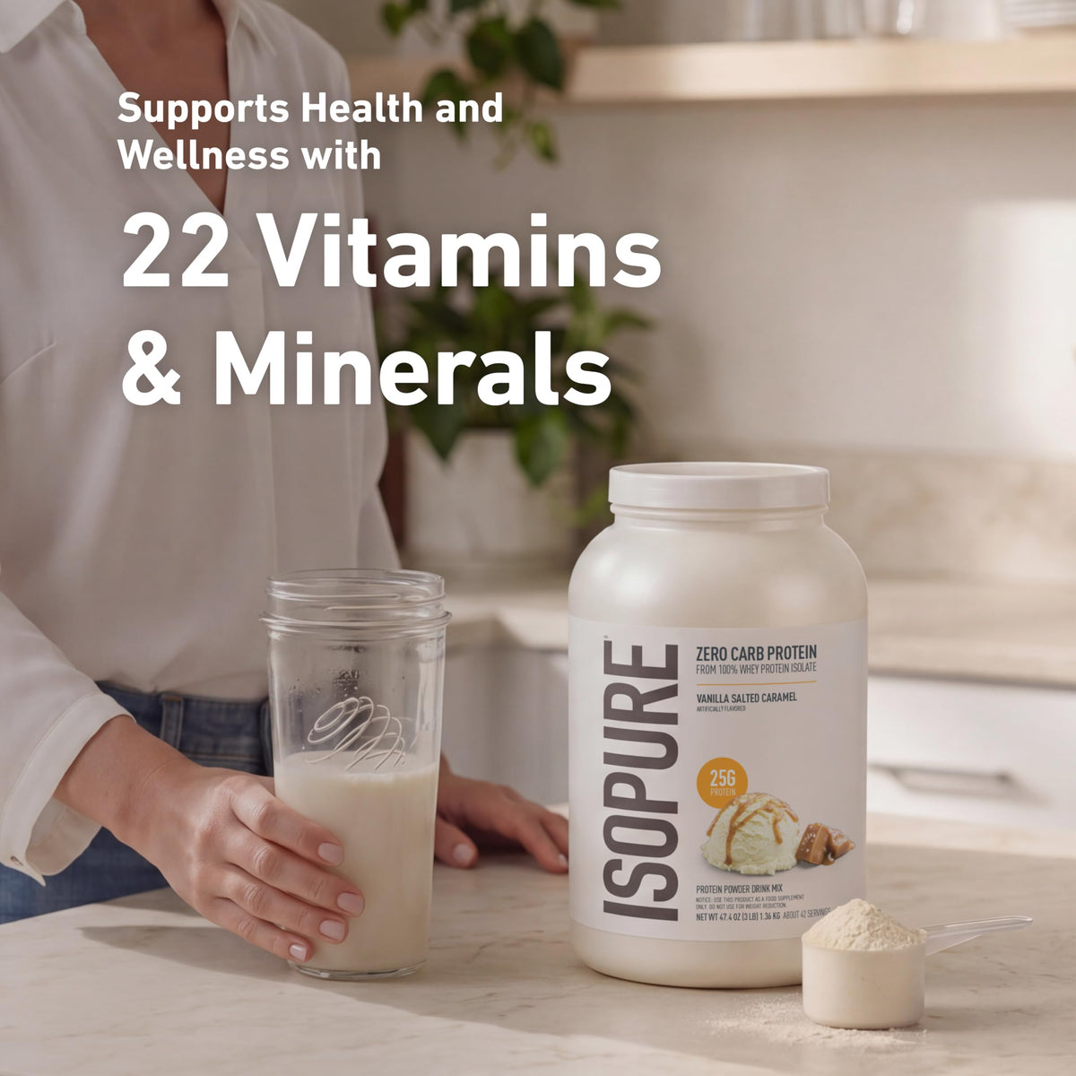 Isopure Zero Carb Low Carb Whey Isolate Protein Powder