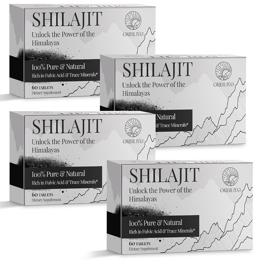 ORBILIVE Shilajit Tablets 1000 MG