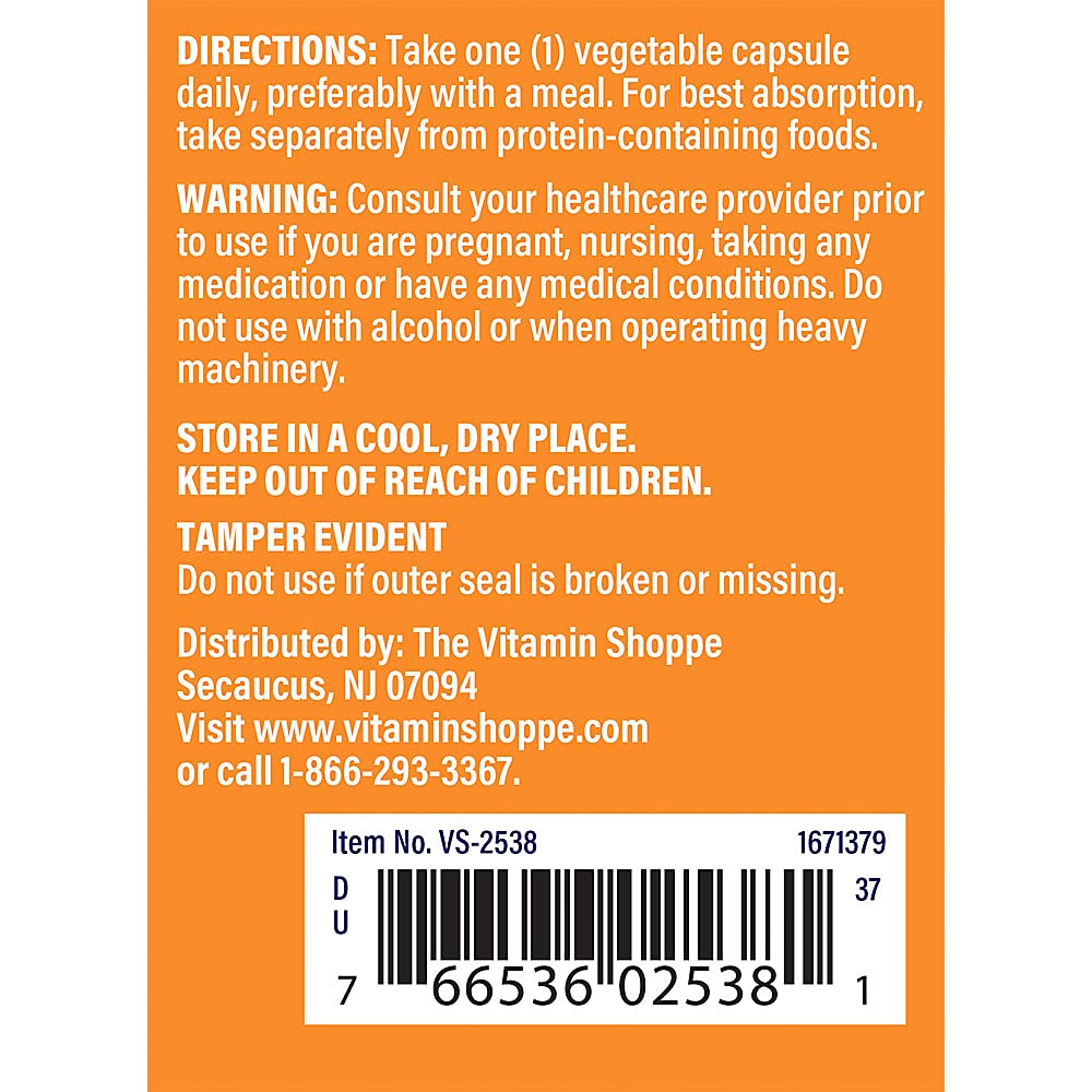 The Vitamin Shoppe L-Tryptophan 500mg - Sleep Quality & Mood Support - image 3