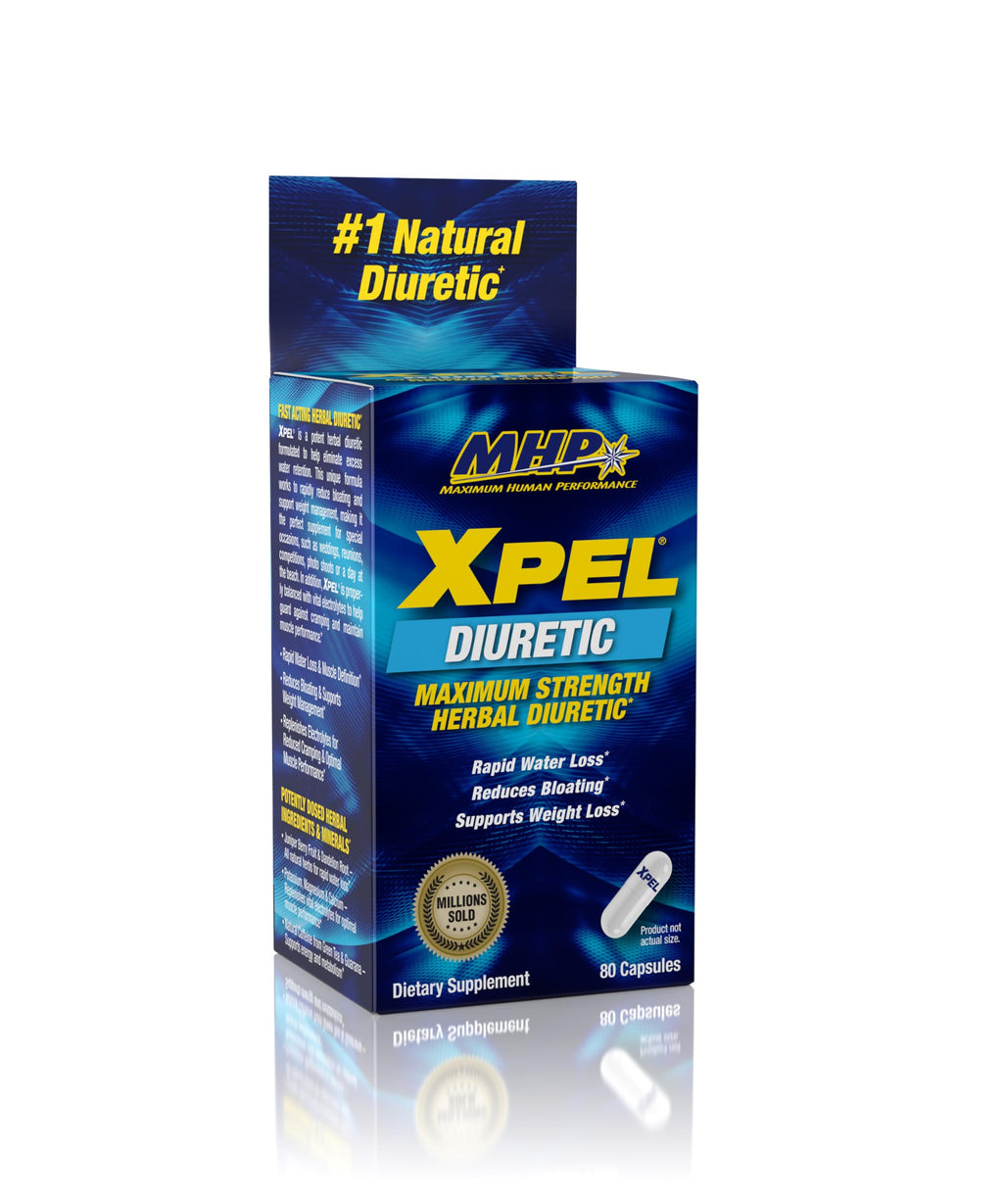 Maximum Human Performance Xpel Maximum Strength Diuretic - 80 Capsules