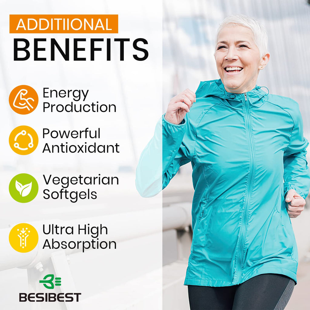 Besibest 1000mg Liposomal CoQ10 Ubiquinol