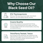 Organics Ocean Better Black Seed Oil Cold Pressed - Pure Nigella