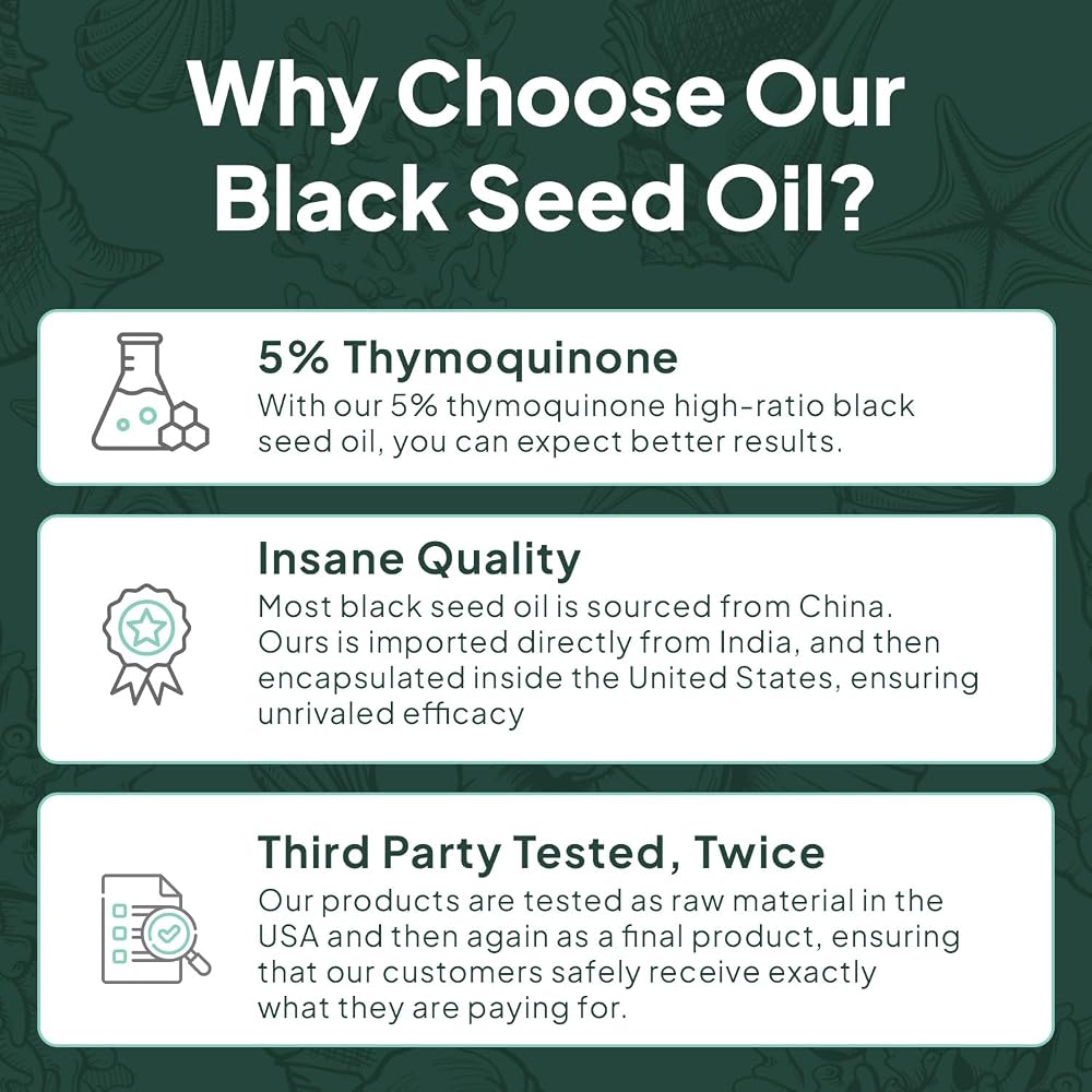 Organics Ocean Better Black Seed Oil Cold Pressed - Pure Nigella