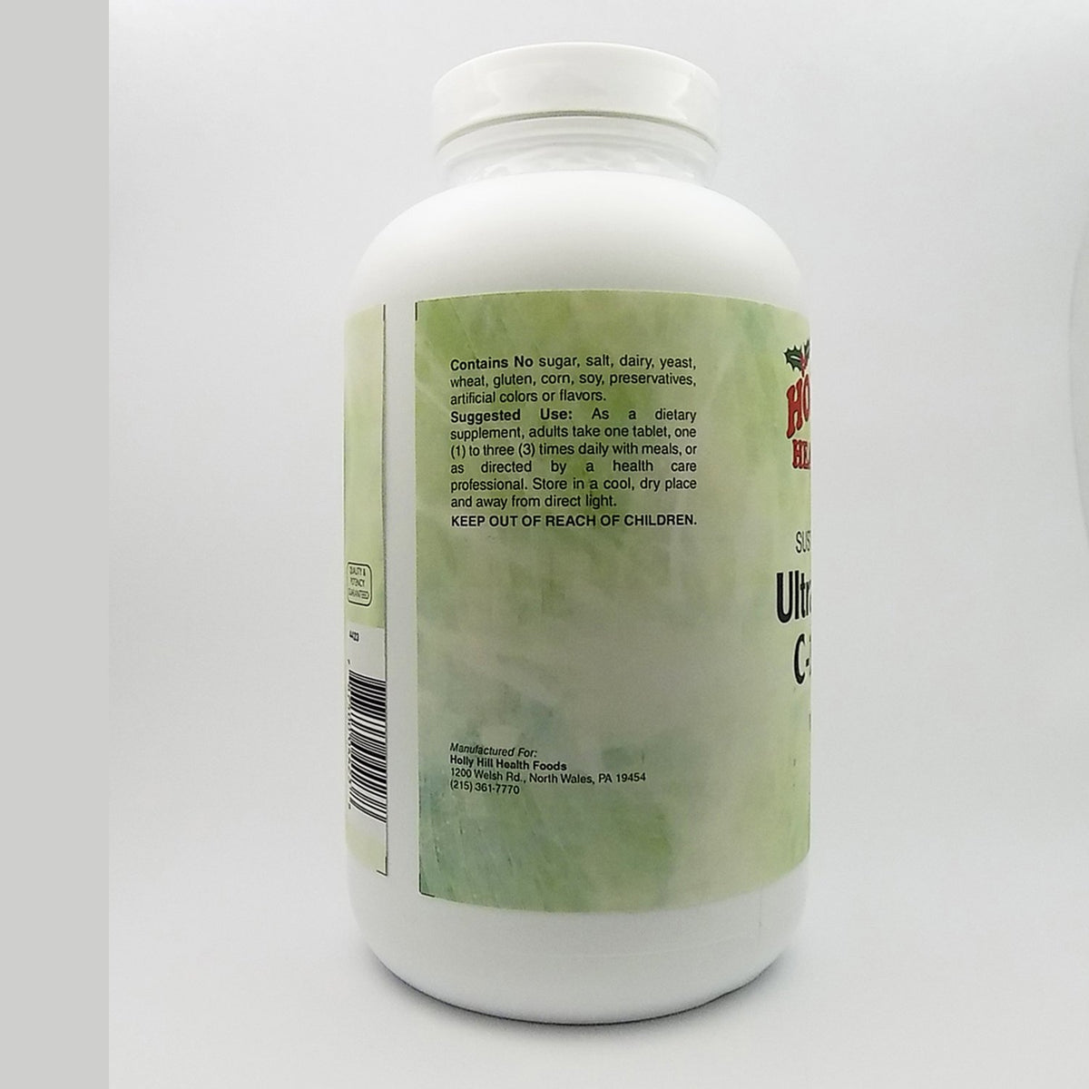 Holly Hill Health Foods Ultra Complex C 1000 MG - 250 Tablets - image 3