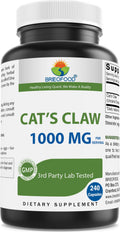 Brieofood Cat's Claw 1000 mg - 240 Capsules