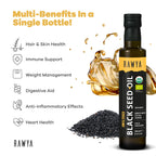 RAWYA Black Seed Oil - Unfiltered - Full Spectrum - 8.4 fl oz - image 2