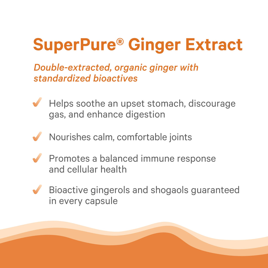 PURE SYNERGY SuperPure Ginger Extract - 60 Capsules - image 4