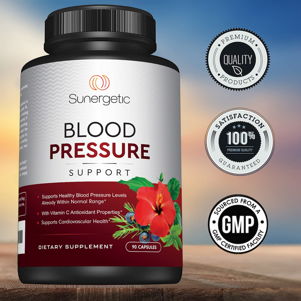 Sunergetic Blood Pressure Support Supplement - 90 Capsules - image 3
