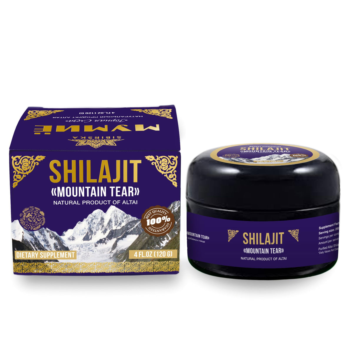 AltaiBioProekt Shilajit Mountain Tear Resin - 100g