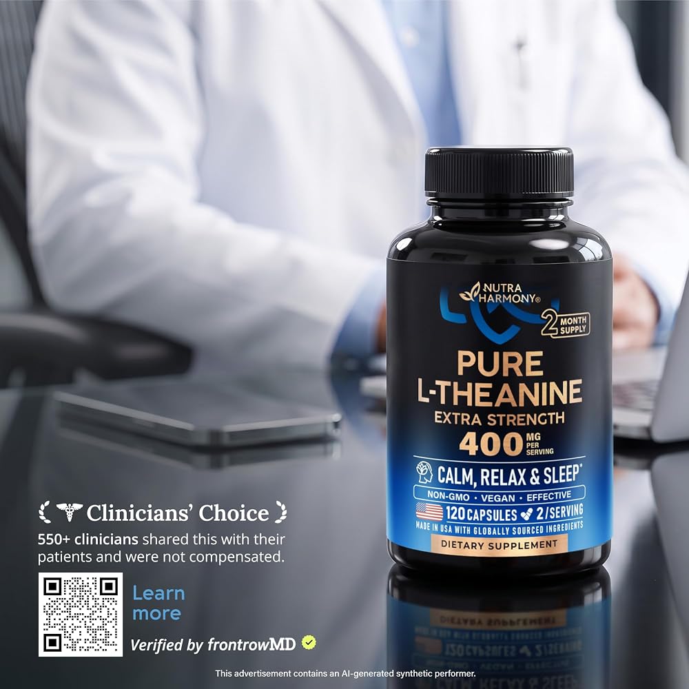 NUTRAHARMONY L Theanine 400 mg